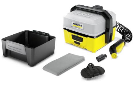 Akkus nagynyomású mosó autóhoz