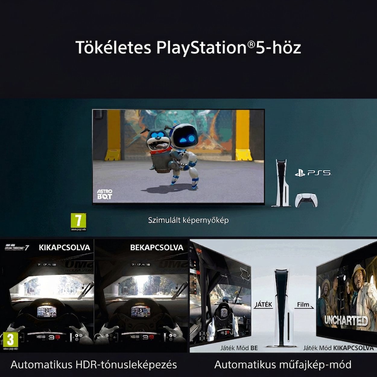 Sony Bravia 7 II okos TV