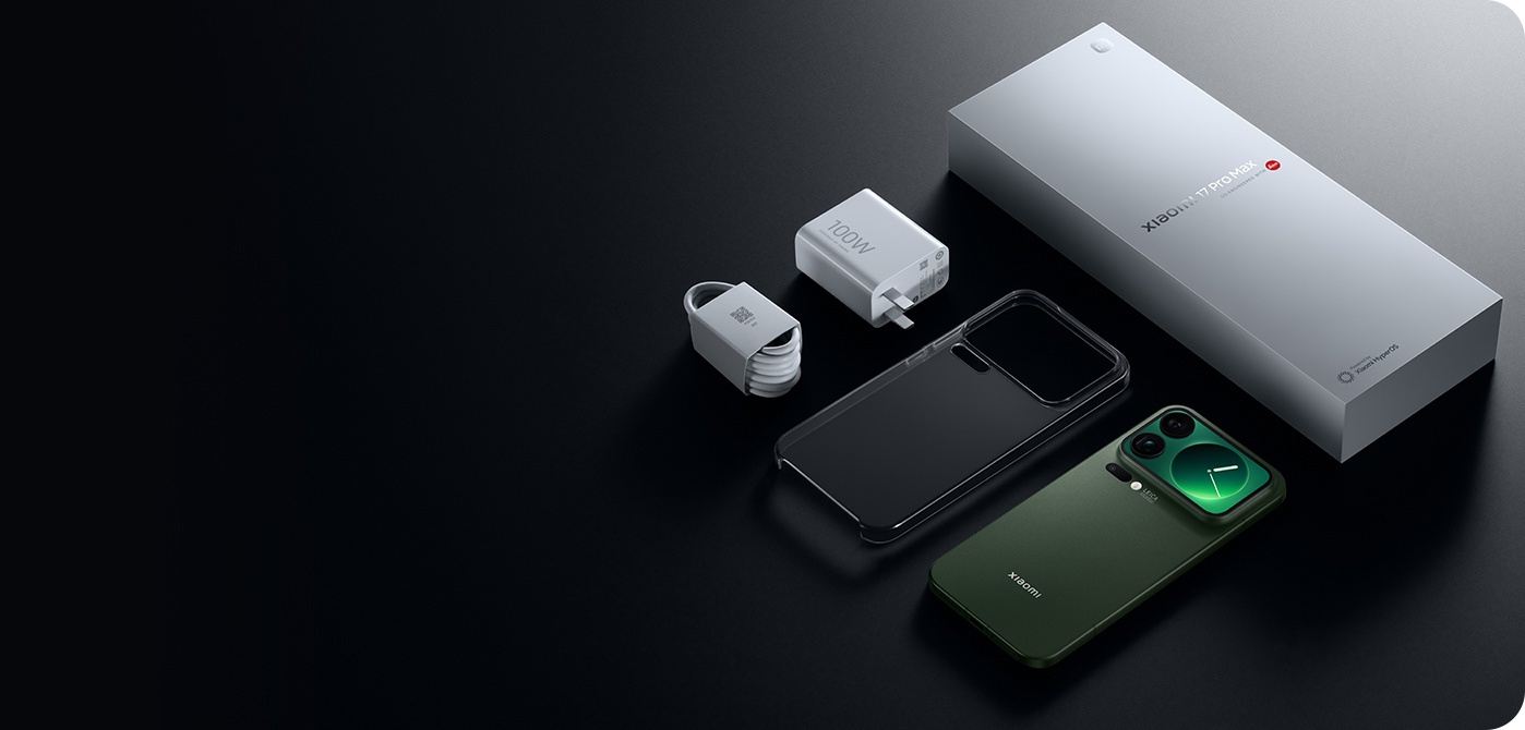 Xiaomi 17, csomagolás