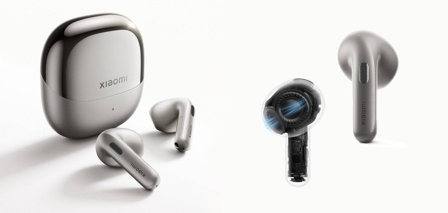 Xiaomi Buds 6, dizájn