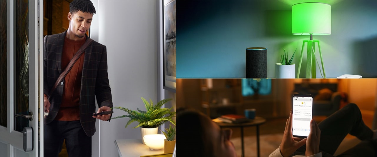 Yale és Philips Hue