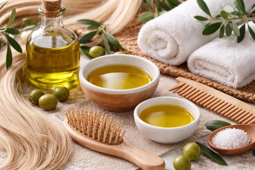 olívaolaj hajra
