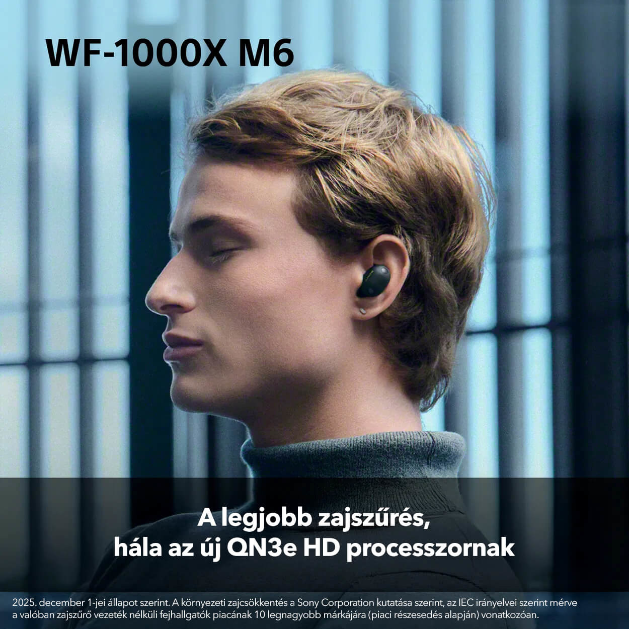 Sony Noise Cancelling WF-1000XM6 vezeték nélküli fülhallgató
