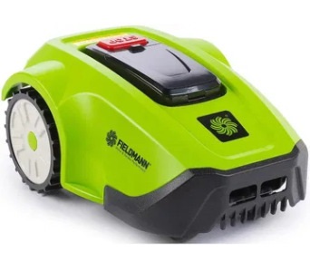 Zöld robotfűnyíró