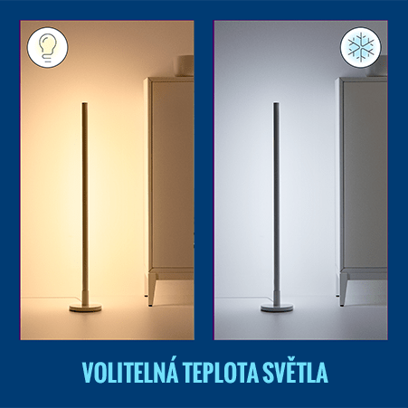 Választható fényhőmérséklet
