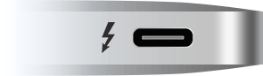 USB Thunderbolt verzió logójának grafikus ábrázolása