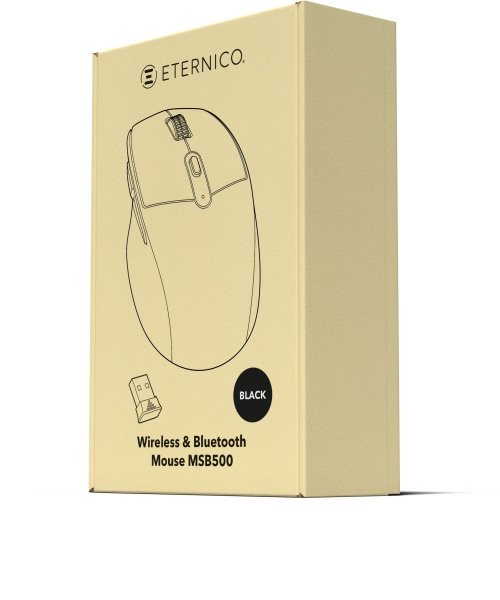Eternico Wireless 2.4 GHz & Double Bluetooth Mouse MSB500
