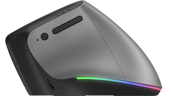 Eternico Wireless 2.4 GHz & Double Bluetooth Rechargeable Vertical Mouse MV470 Eternico Wireless 2.4 GHz & Double Bluetooth Rechargeable Vertical Mouse MV470