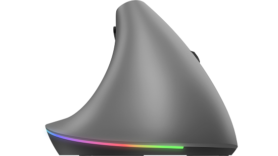 Eternico Wireless 2.4 GHz & Double Bluetooth Rechargeable Vertical Mouse MV470 Eternico Wireless 2.4 GHz & Double Bluetooth Rechargeable Vertical Mouse MV470