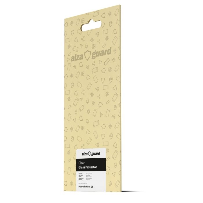 AlzaGuard Glass Protector a Motorola Moto G8 telefonhoz