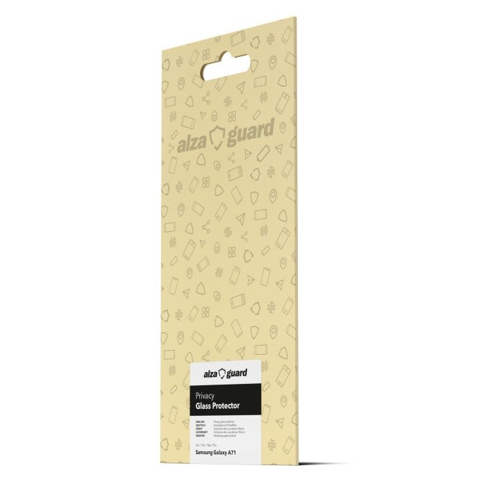 AlzaGuard Privacy Glass Protector a Samsung Galaxy A71 telefonhoz 