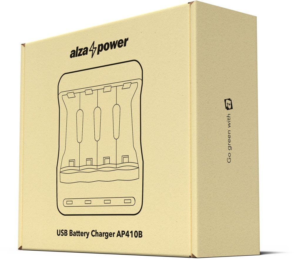 AlzaPower USB Battery Charger AP410B