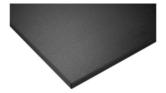 AlzaErgo TTE-12 120×80 cm laminált asztallap, fekete