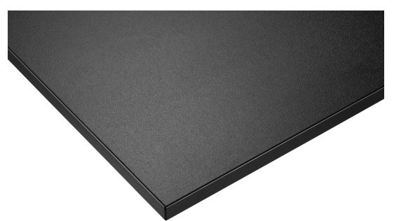 AlzaErgo TTE-01 140×80 cm laminált asztallap, fekete