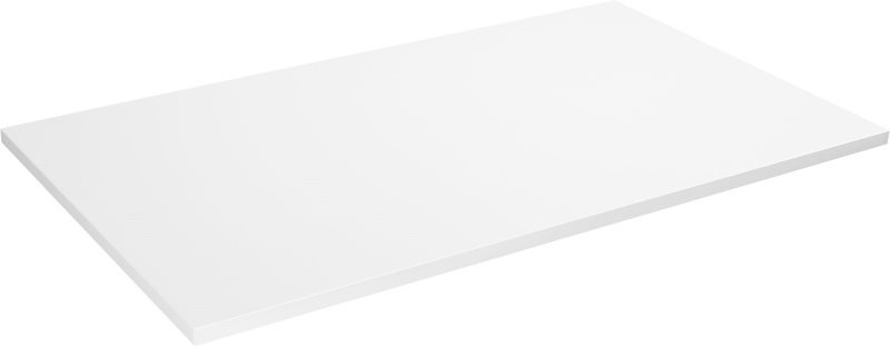 AlzaErgo TTE-01 140×80 cm laminált asztallap, fehér 