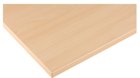 AlzaErgo TTE-01 140×80 cm laminált asztallap, nyírfa