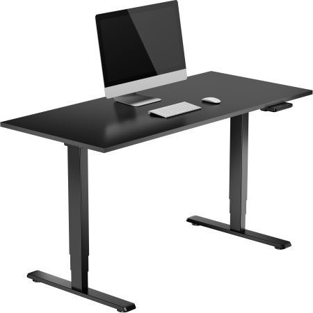 AlzaErgo Table ET1 Essential állítható magasságú asztal, fekete 