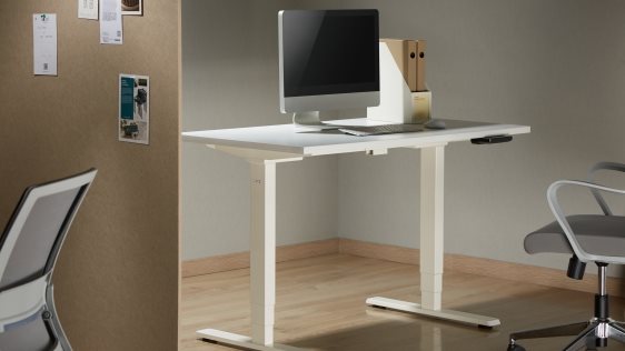 AlzaErgo Table ET1 Essential állítható magasságú asztal, fehér 