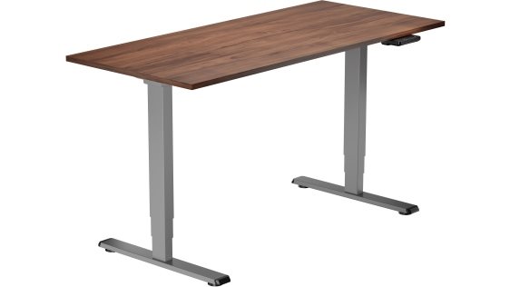 AlzaErgo Table ET1 Essential állítható magasságú asztal, szürke 