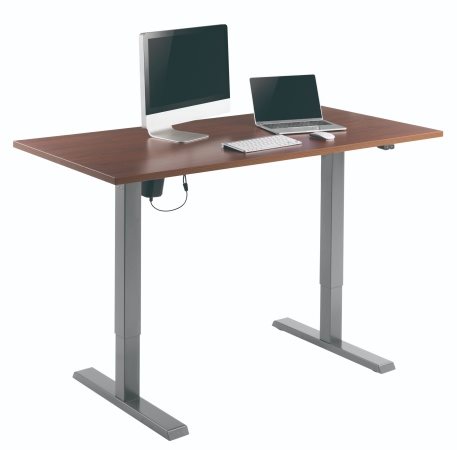AlzaErgo Table ET2.1 állítható magasságú asztal, szürke