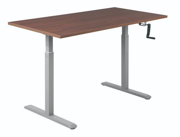 AlzaErgo Table ET3 állítható magasságú asztal, szürke