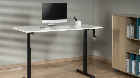 AlzaErgo Table ET3 Essential állítható magasságú asztal, fekete