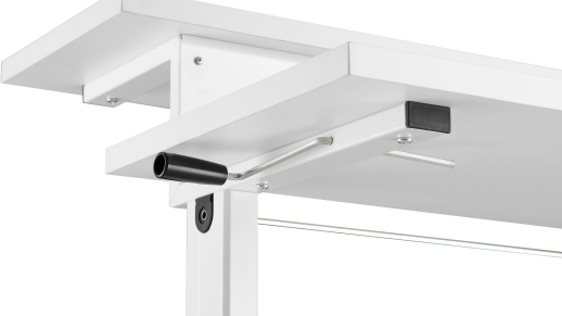 AlzaErgo Table ET3.1 állítható magasságú asztal, fehér
