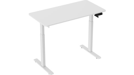 AlzaErgo ET5 AiO Essential 120×60 cm asztal, fehér