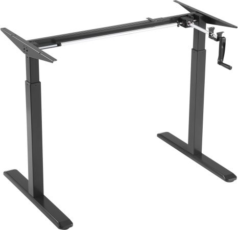 AlzaErgo Table ET3 állítható magasságú asztal, fekete