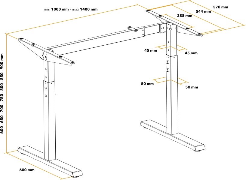 AlzaErgo Fixed Table FT1 AlzaErgo Fixed Table FT1