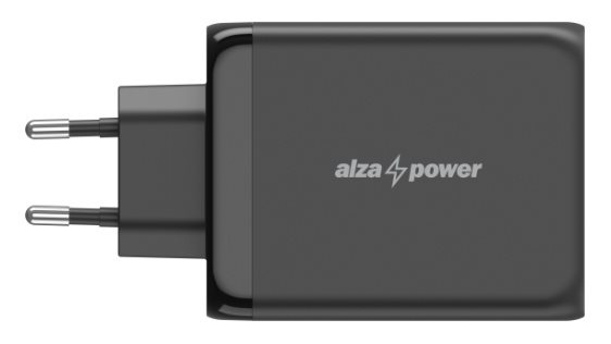 AlzaPower M7503CA Fast Charge 100W hálózati töltő, fekete 