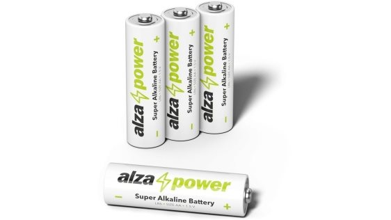 AlzaPower Super Alkakline LR6 (AA) eldobható elem, 4db
