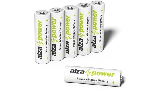 AlzaPower Super Alkaline LR6 (AA) eldobható elem, 6db 