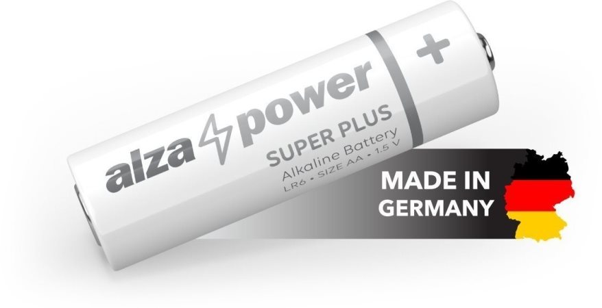 AlzaPower Super Plus Alkaline LR6 (AA) 10 db eldobható elem