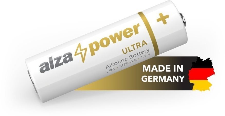 Eldobható AlzaPower Ultra Alkaline LR6 (AA) 10db