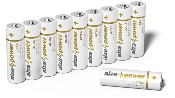 Eldobható AlzaPower Ultra Alkaline LR6 (AA) 10db