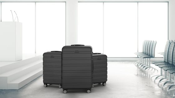 AlzaGuard Traveler Suitcase bőrönd szett, 3 db