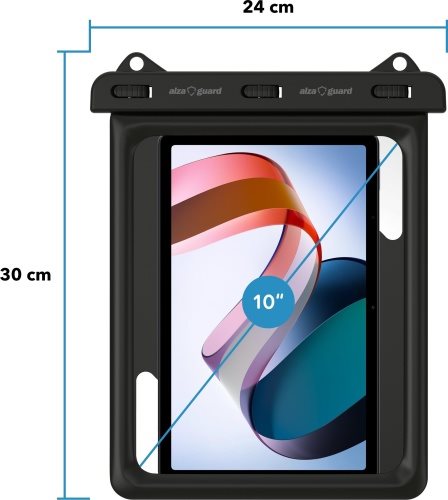 AlzaGuard Waterproof Case for Tablet size L tablet tok