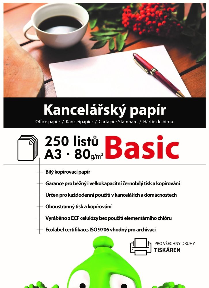 Alza Basic A5 80g 500 lap