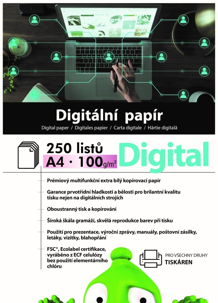 Alza Digital A4 100g - 250 lap