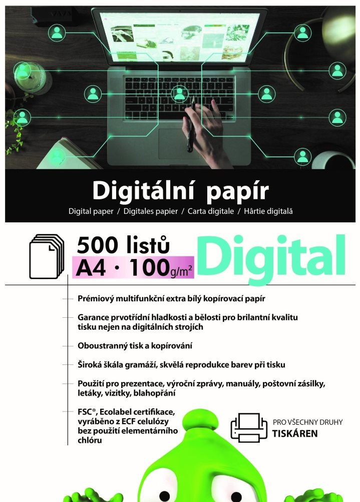 Alza Digital A4 100g - 500 lap