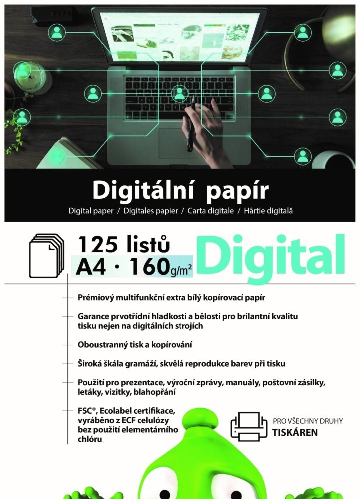 Alza Digital A4 160g - 125 lap