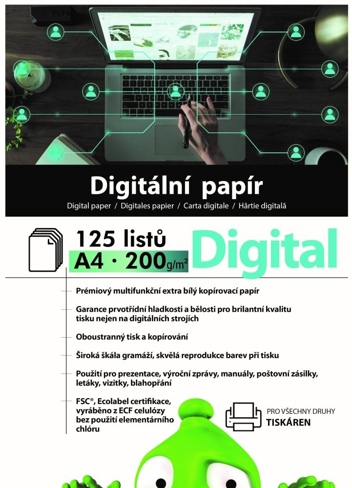 Alza Digital A4 200g - 125 lap