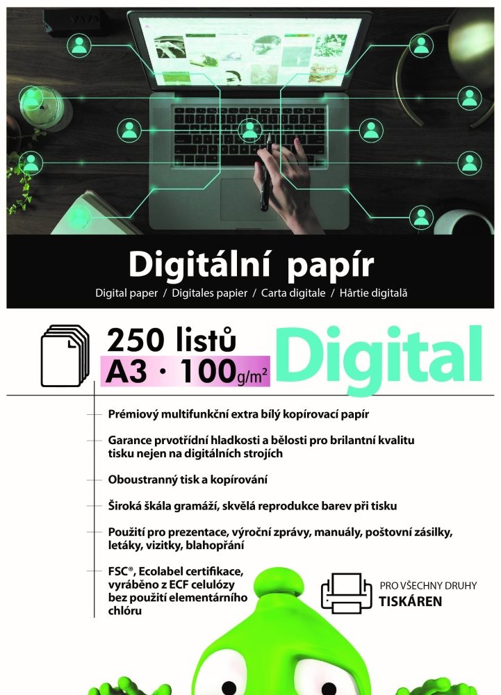 Alza Digital A3 100g - 250 lap