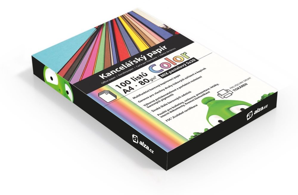 Alza Color A4 MIX pasztell