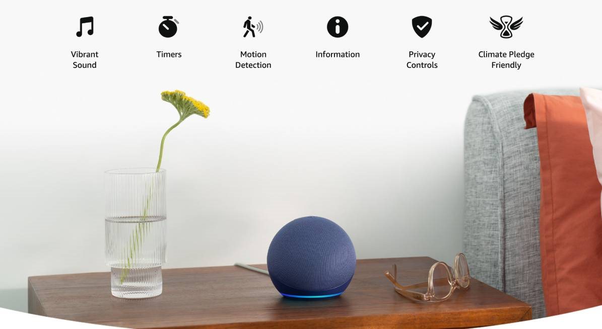 Amazon Echo Dot (5th Gen) hangasszisztens