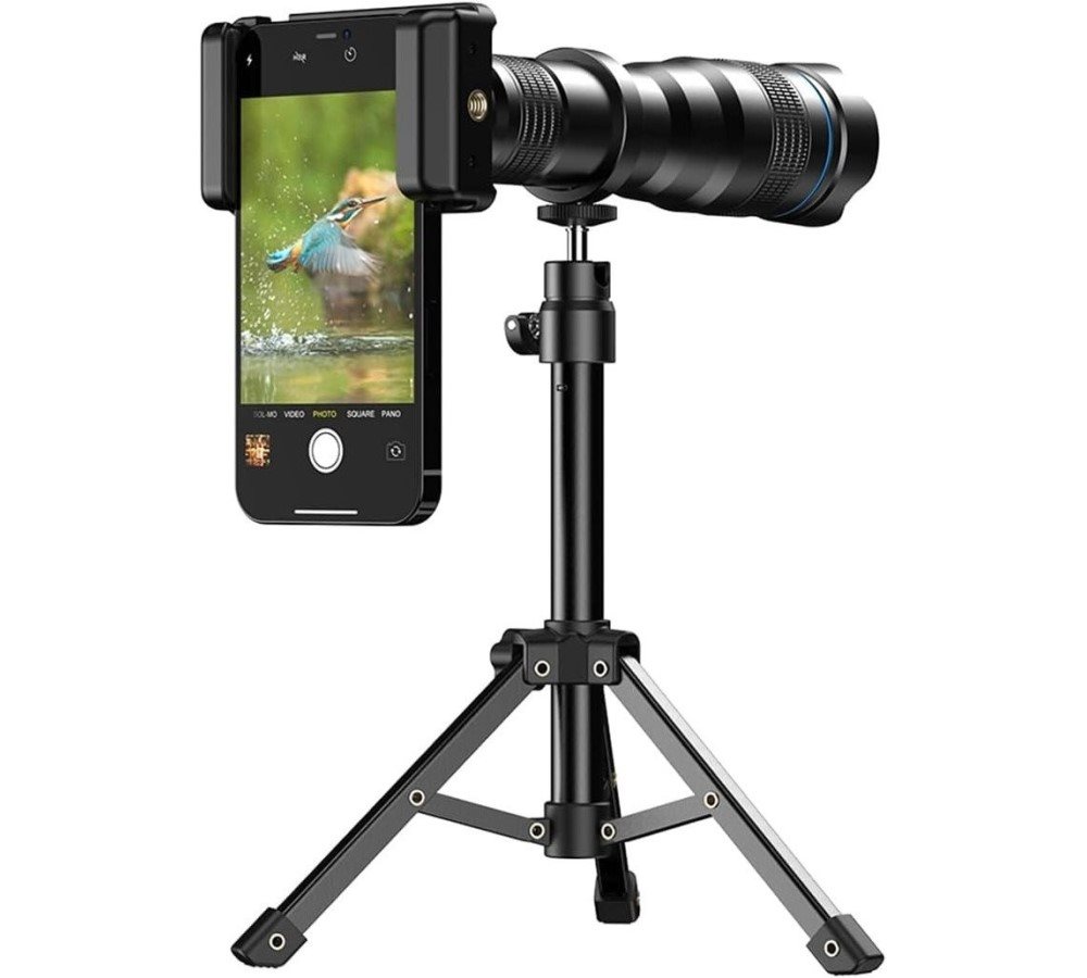 Apexel 36× Telescope Lens with Extendable Tripod
