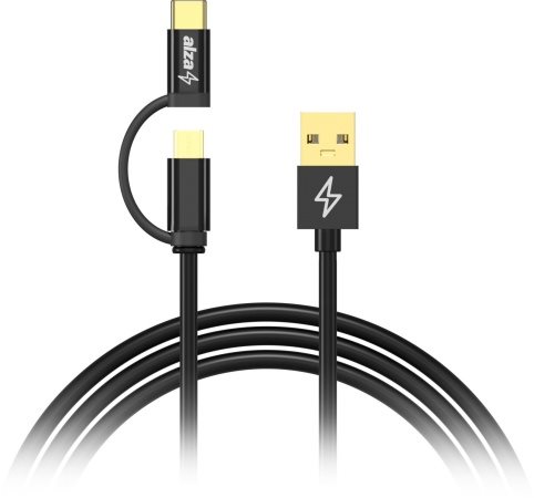 AlzaPower AluCore 2in1 Micro USB + USB-C AlzaPower AluCore 2in1 Micro USB + USB-C