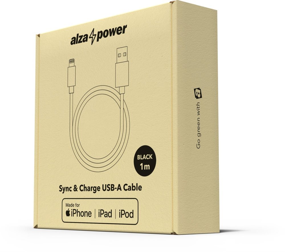 AlzaPower Core Lightning MFi (C89) adatkábel