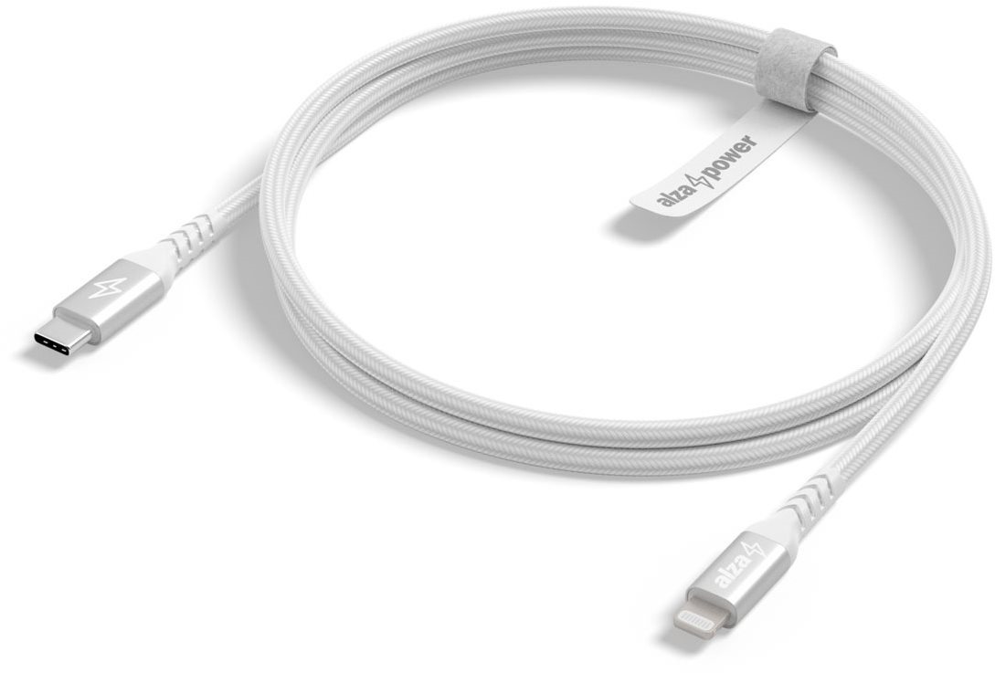 AlzaPower AluCore USB-C to Lightning MFi
